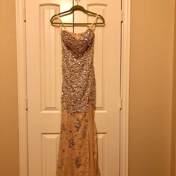 Sparkling Sequin Evening Gown - Jovani - Picture 2 of 8